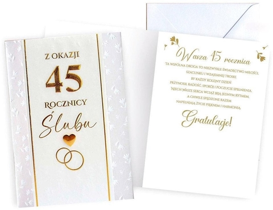 Изображение Karnet Rocznica lubu 45