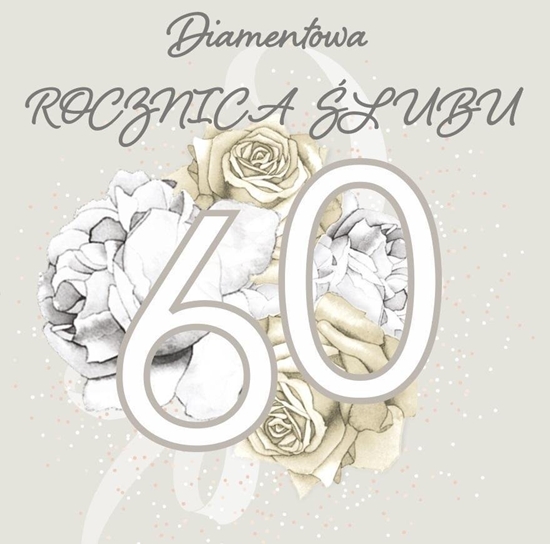 Picture of Karnet Swarovski kwadrat CL4414 Rocznica lubu 60