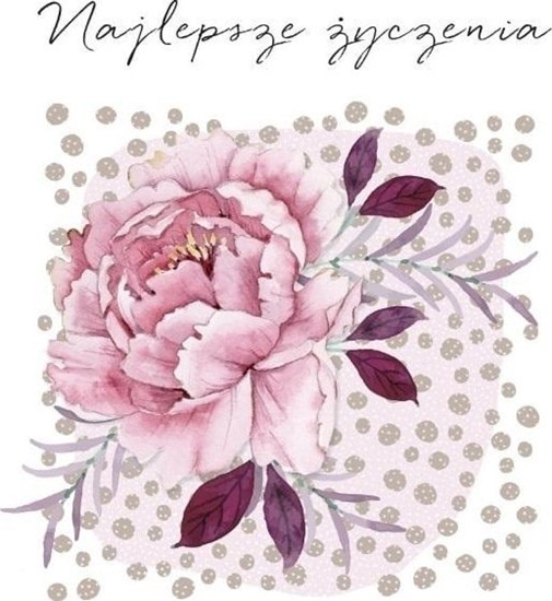 Picture of Karnet Swarovski kwadrat CL4504_PO Najlepsze ycze