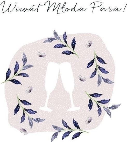 Picture of Karnet Swarovski kwadrat CL4520_PO lub kieliszki