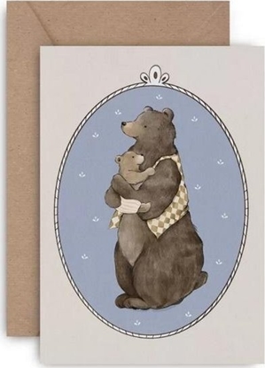 Picture of Karnet Tata - Daddy Bear