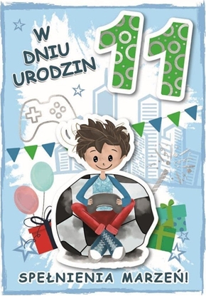 Attēls no Karnet urodziny 11