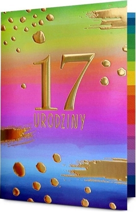 Изображение Karnet Urodziny 17 HM200-3196