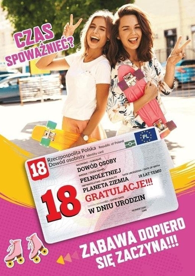 Изображение Karnet Urodziny 18