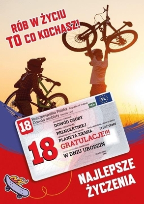 Изображение Karnet Urodziny 18