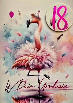 Picture of Karnet Urodziny 18 3K