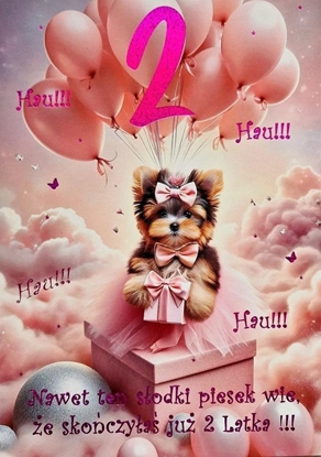 Picture of Karnet Urodziny 2 3K