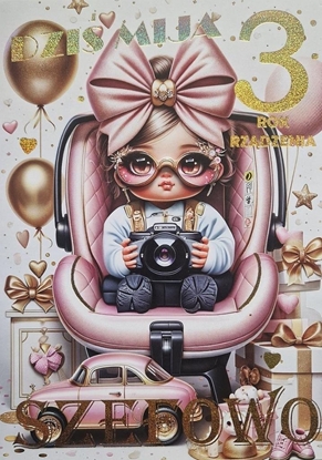 Picture of Karnet Urodziny 3 3K