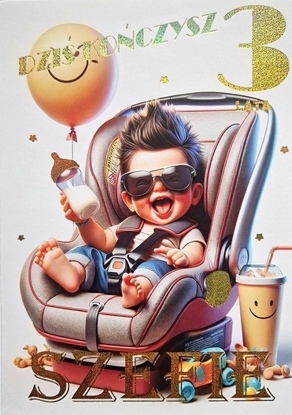 Picture of Karnet Urodziny 3 3K