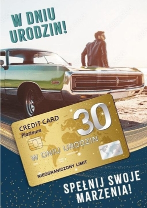 Изображение Karnet Urodziny 30