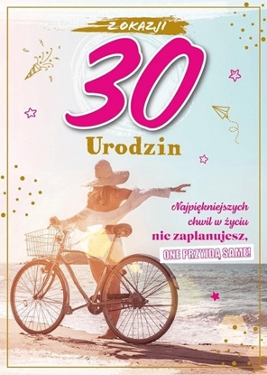 Изображение Karnet Urodziny 30