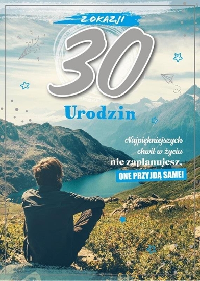 Изображение Karnet Urodziny 30