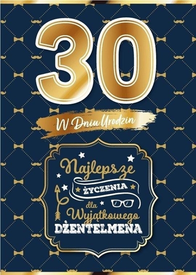 Изображение Karnet Urodziny 30 dla niego