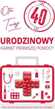 Изображение Karnet urodziny 40