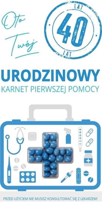 Изображение Karnet urodziny 40