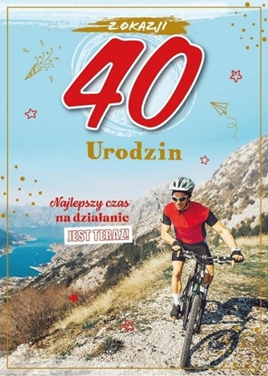Изображение Karnet Urodziny 40