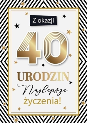 Изображение Karnet Urodziny 40