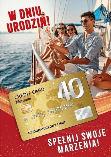 Изображение Karnet Urodziny 40