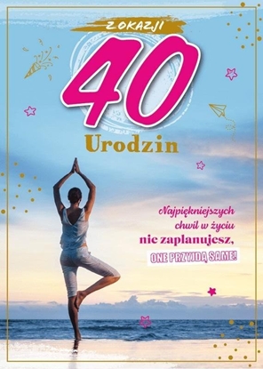 Изображение Karnet Urodziny 40