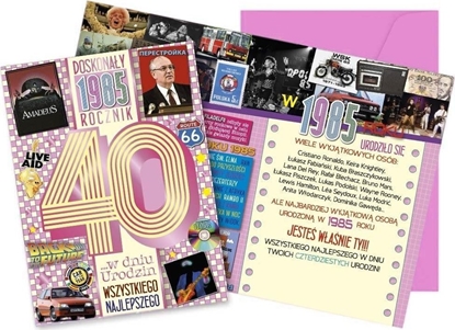 Изображение Karnet Urodziny 40