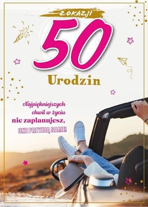 Изображение Karnet Urodziny 50