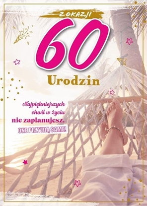 Изображение Karnet Urodziny 60