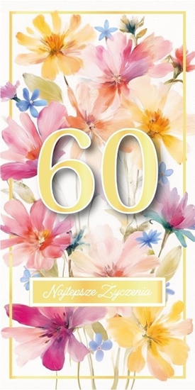 Изображение Karnet Urodziny 60