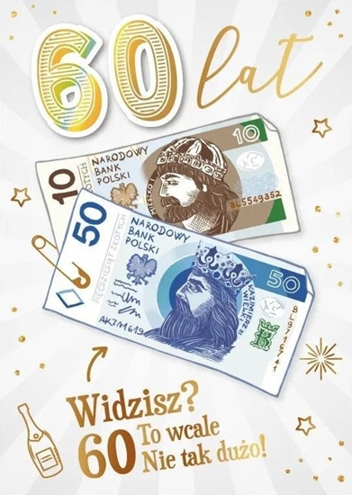 Изображение Karnet Urodziny 60