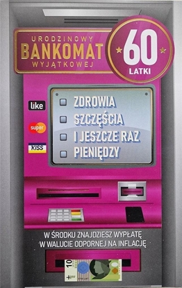 Picture of Karnet Urodziny 60 damskie