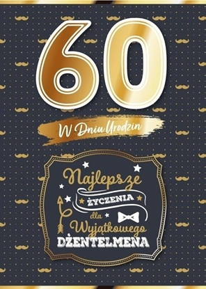 Изображение Karnet Urodziny 60 dla niego