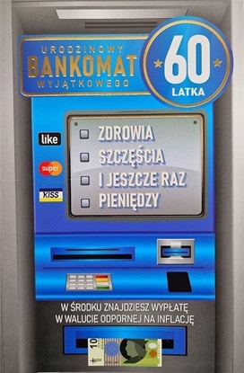 Picture of Karnet Urodziny 60 mskie