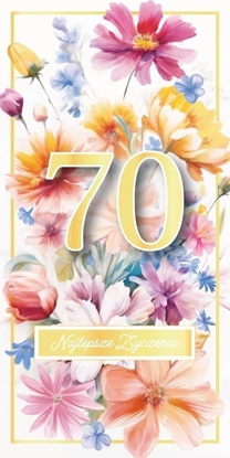 Picture of Karnet Urodziny 70