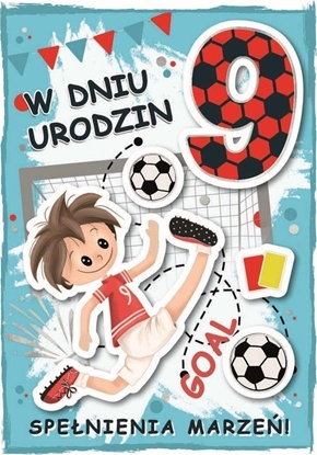 Picture of Karnet urodziny 9