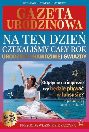 Picture of Karnet Urodziny gazeta