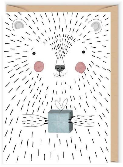 Изображение Karnet Urodziny Mi polarny