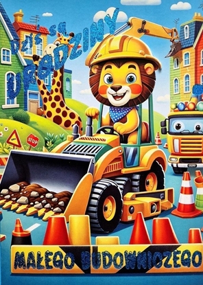 Picture of Karnet Urodzinki Budowniczy 3K