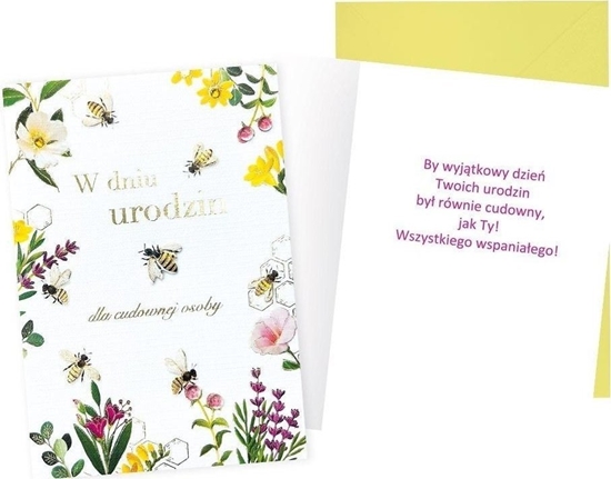 Изображение Karnet W dniu urodzin