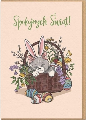 Изображение Karnet Wielkanoc - Spokojnych wit!
