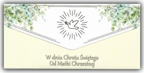 Picture of Karnet-koperta Chrzest od Matki Chrzestnej
