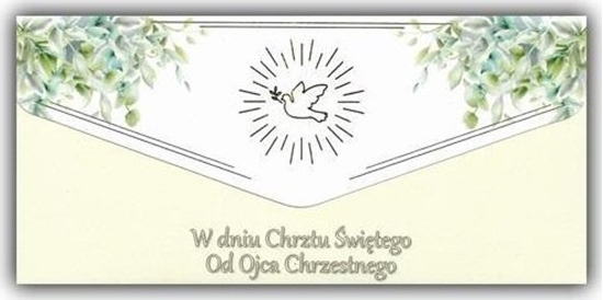Изображение Karnet-koperta Chrzest od Ojca Chrzestnego