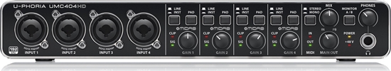 Изображение Behringer Behringer UMC404HD - Interfejs audio USB