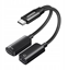 Picture of Karta dwikowa Ugreen CM821, USB-C do 2x USB-C (czarna)