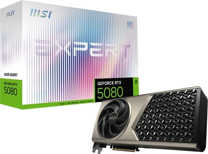 Picture of Karta graficzna MSI GeForce RTX 5080 Expert OC 16GB GDDR7 DLSS4