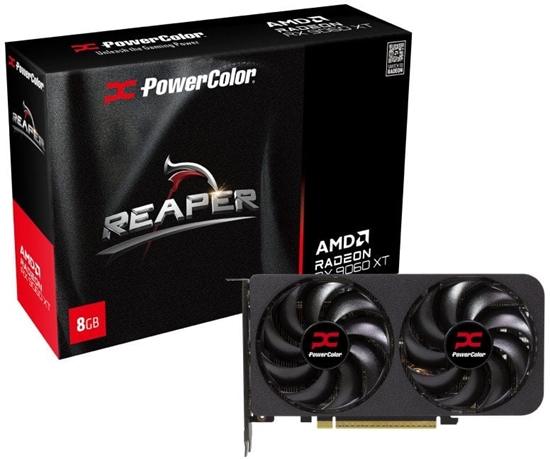 Picture of Karta graficzna POWERCOLOR Reaper Radeon RX 9060 XT 8GB GDDR6 (RX9060XT 8G-A)