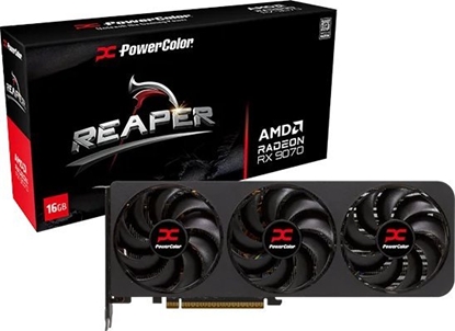 Attēls no Karta graficzna POWERCOLOR Reaper Radeon RX 9070 16GB GDDR6 (RX9070 16G-A)