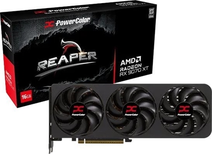Attēls no Karta graficzna POWERCOLOR Reaper Radeon RX 9070 XT 16GB GDDR6 (RX9070XT 16G-A)