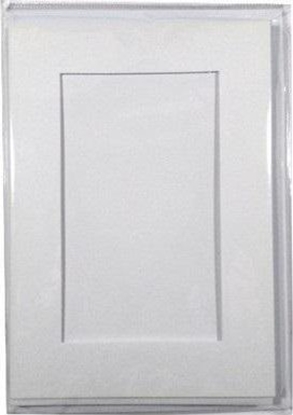 Picture of Karta passepartout + koperta biaa 5szt