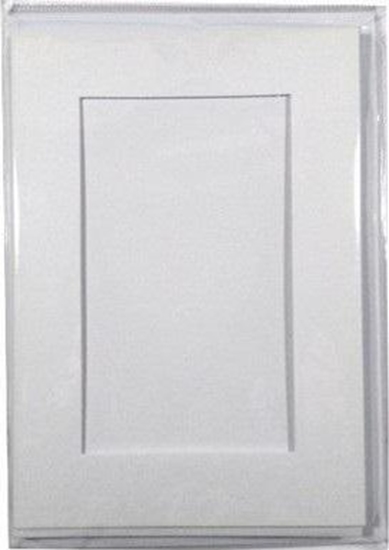 Picture of Karta passepartout + koperta biaa 5szt