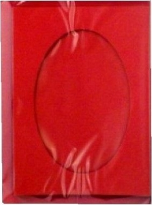 Picture of Karta passepartout + koperta czerwona 5szt