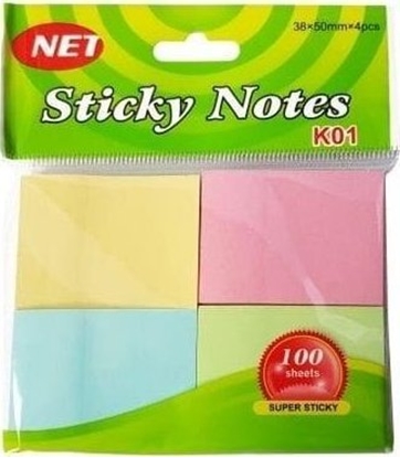 Picture of Karteczki samoprzylepne pastel 38x50mm 4x100K